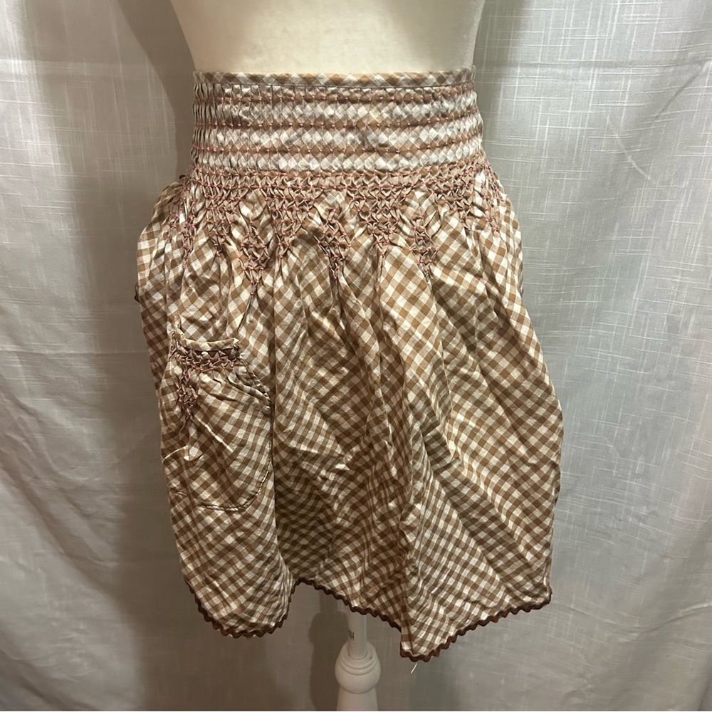 Vintage smocked apron - Picture 3 of 5